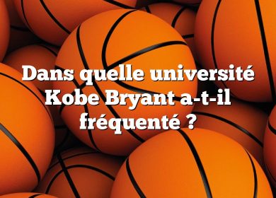 Dans quelle université Kobe Bryant a-t-il fréquenté ?